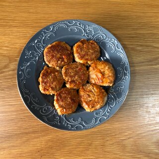 子どもが大好き♡根菜入り豆腐ハンバーグ〜幼児食〜